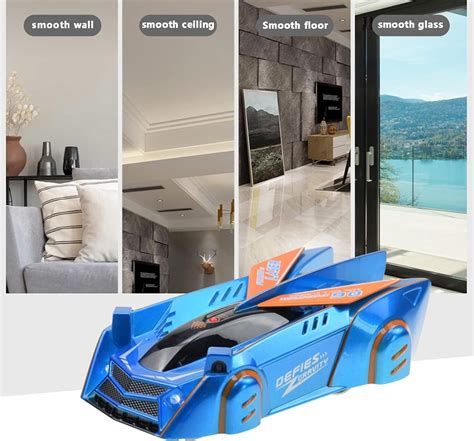 Wall Climbing Rc Car Remote Control Car That Climbs Walls And Ceilings