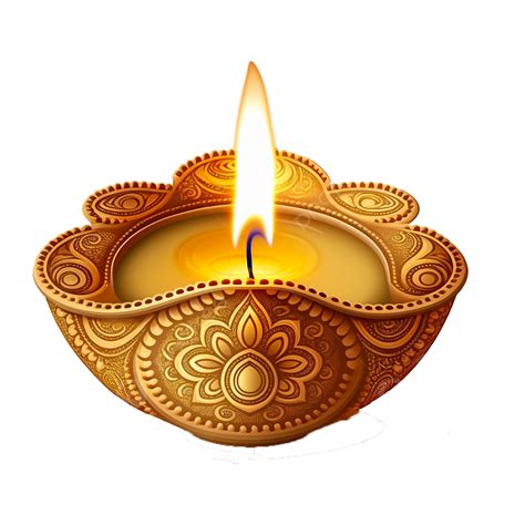 Colorful Diwali Diya Concept PNG Vector PSD And Clipart With