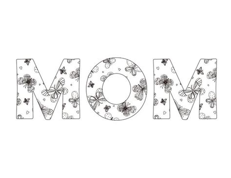 Mom In Bubble Letters 3 Free Printables Freebie Finding Mom