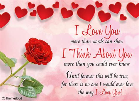 Beautiful I Love You Message For You Free I Love You Ecards 123