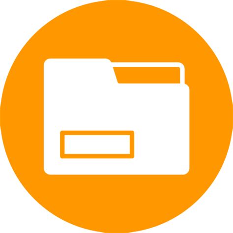 Flat Folder Icon Png