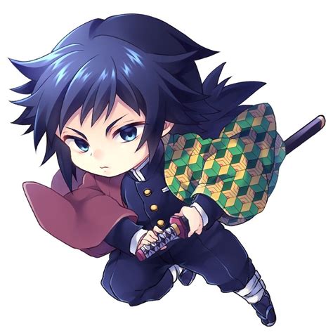 Giyuu Tomioka Anime Chibi Chibi Anime