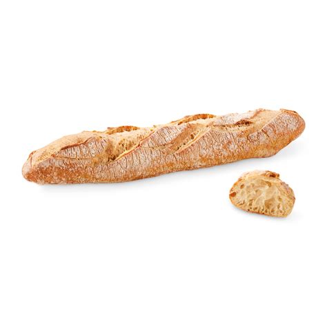 A long, thin stick of white bread, of a type that originally came from france 2. Baguette Caractere - Mooi Brood