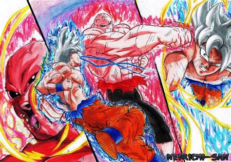 Goku Vs Jiren Dragon Ball Art Anime Dragon Ball Dragon Ball