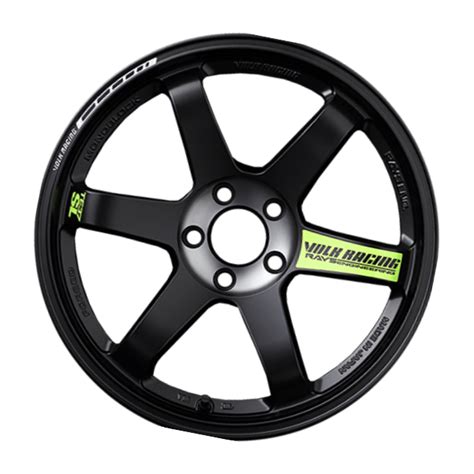 Rays Volk Racing Te37 Sl Black Edition Ii