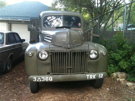 This 1942 Ford Truck Was Drafted Into The Military Ford