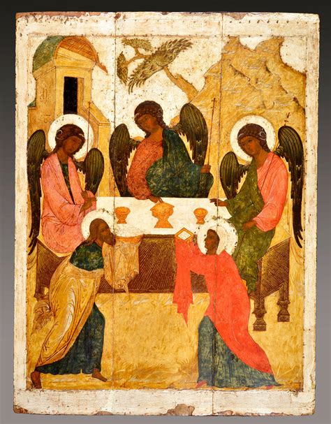 While we all take precautions and do our part to slow the spread, let's stay strong and unified in our faith. Holy Trinity - Morsink Icon Gallery