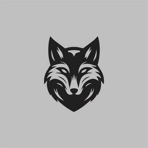 Wolf Head Vector Logo Design Template Wolf Head Vector Logo Design