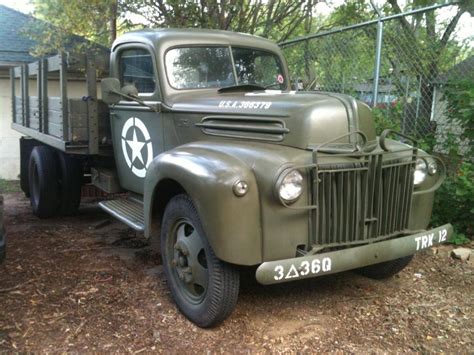 This 1942 Ford Truck Was Drafted Into The Military Ford Truck