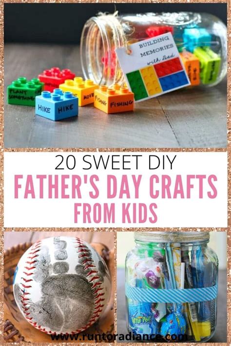 20 Sweet And Easy Fathers Day Crafts From Kids Run To Radiance