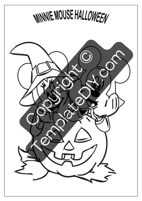 An Image Of A Coloring Page For Halloween