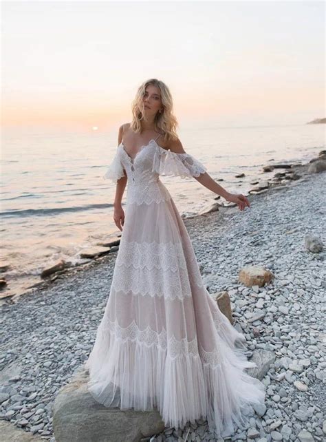 Well you're in luck, because here they come. WITCH Calliste Bride beach wedding dress boho dress | Etsy ...