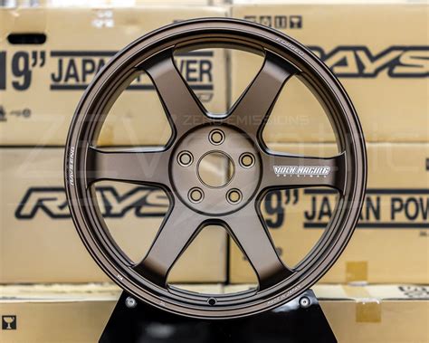 Volk Racing Te37 Ultra M Spec Tm3y 19x95 Face 3 Set Of Four Bronz