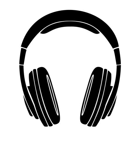 Headphones Royalty Free Silhouette Clip Art Headphones Png Download