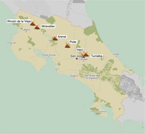 Maps Of Costa Rica Every Map You Need For Your Trip To Costa Rica