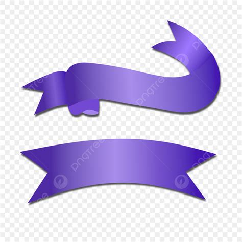 Purple Cancer Ribbon Clipart Transparent Background Luxury Purple