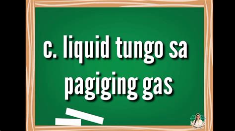 Pagbabagong Anyo Sa Solid Liquid At Gas Science 3 Youtube