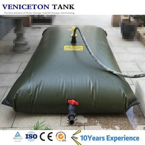 Collapsible 500 Gallon Custom Water Storage Tank Pvc Water Bladder