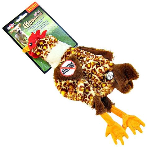 Skinneeez Plush Barnyard Chicken Dog Toy