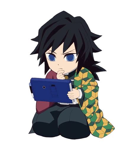 Giyuu Tomioka Chibi Slayer Anime Anime Chibi