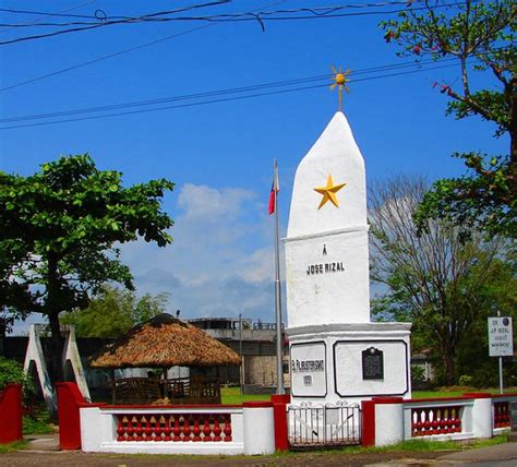 First Jose Rizal Monument Daet Philippines Top Attractions Things