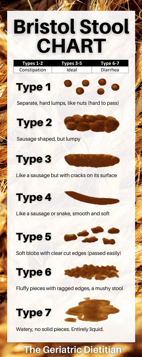 Printable Bristol Stool Chart