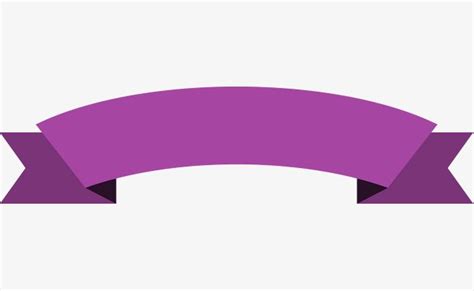 Purple Banner Vector Silk Ribbon Ribbon Banner Title Ribbon Png