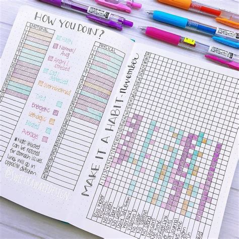 20 Creative Bullet Journal Mood Tracker Layouts To Keep Tabs On Your