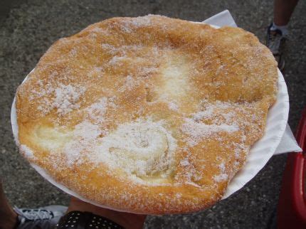 You know there's going to be at least 4 tablespoons of powdered sugar on that funnel cake or elephant ear. Elephant Ears vs Funnel Cakes - Page 2 - BabyCenter