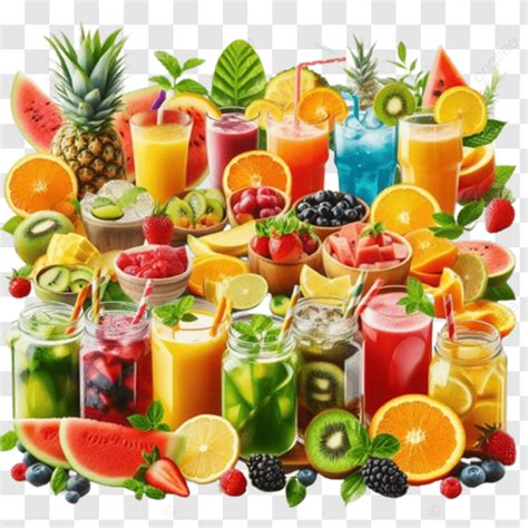 Fresh Fruit Juices Fruit Juice Delicious PNG Transparent Image And