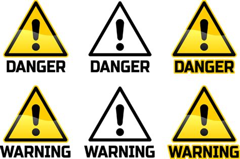 Danger Signage Clipart Best