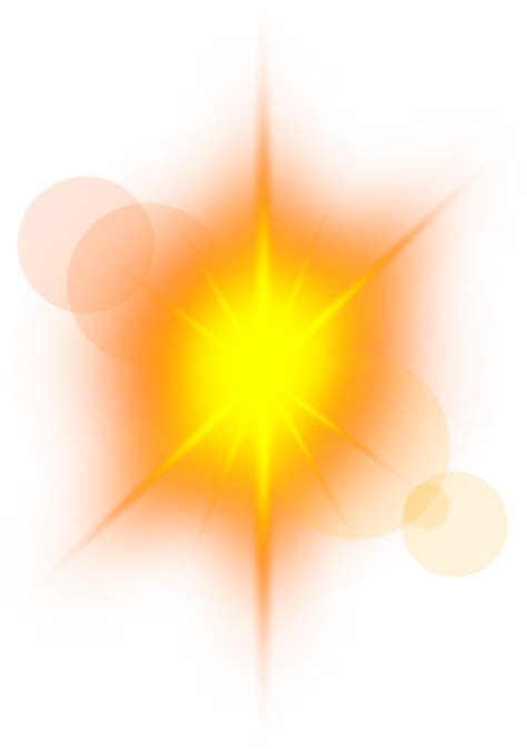 Yellow Sun Lens Flares Light Hd Png Cbeditz