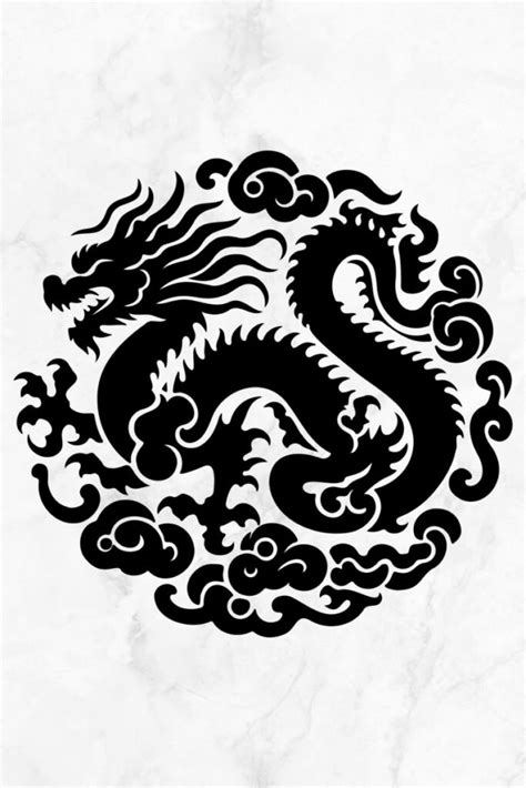 Free Chinese Dragon Svg Craft With Cartwright