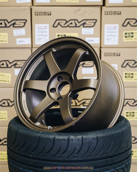 Volk Racing Te37sl 18×95 5×100 40 Blast Bronze Wheel Set Import Monster