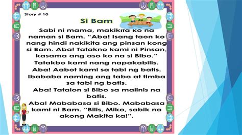 Pagsasanay Sa Pagbasa Grade 1