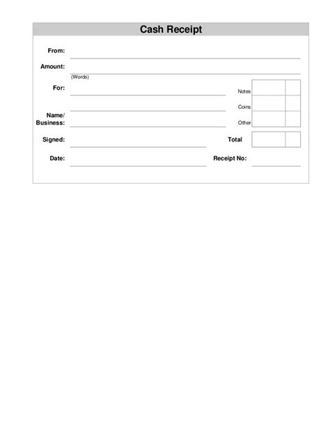 2024 Receipt Template Fillable Printable PDF Forms Handypdf