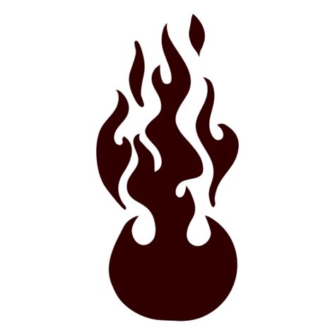 Fire Silhouette Png And Svg Transparent Background To Download