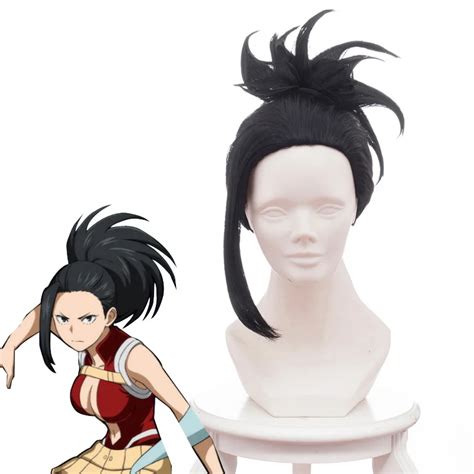 My Hero Academia Boku No Hiro Akademia Yaoyorozu Momo Black Horsetail