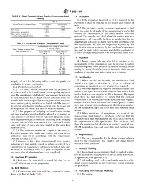 Astm F959 07 Standard Specification For Compressible Washer Type