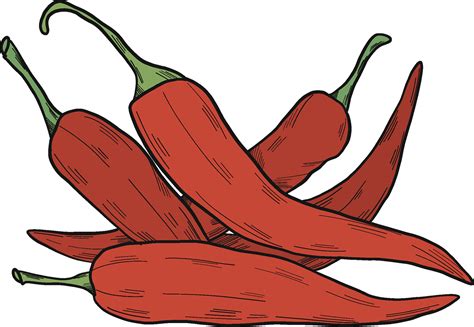 Free Peppers Clipart