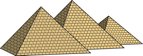 Great Pyramid Of Giza Egyptian Pyramids Ancient Egypt Clip Art