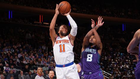 Charlotte Hornets Vs New York Knicks Oct 26 2022 Game Summary