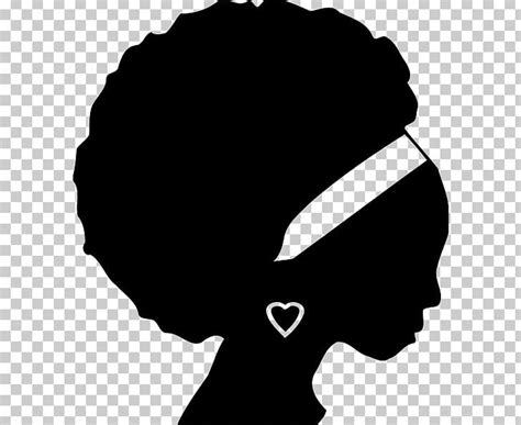 African American Silhouette Png Transparency Girl Woman African