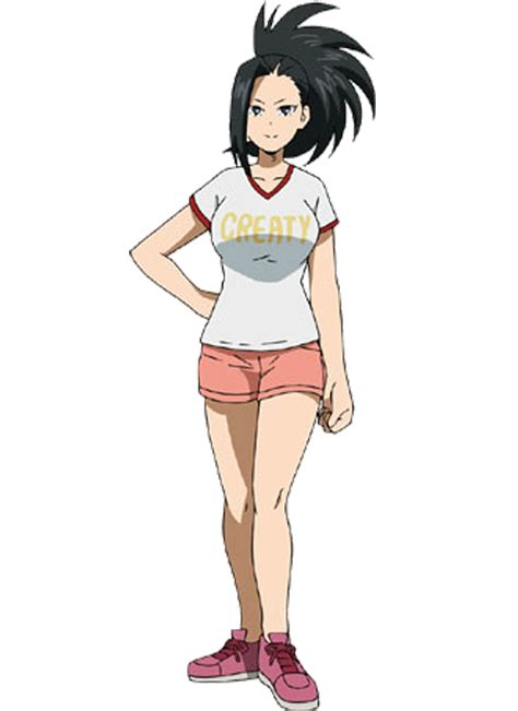 Momo Yaoyorozu Casual Hero Academia Characters Hero My Hero