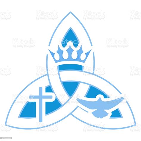 See more ideas about holy trinity, trinity, catholic. Vector Illustration For Christian Community Holy Trinity ...