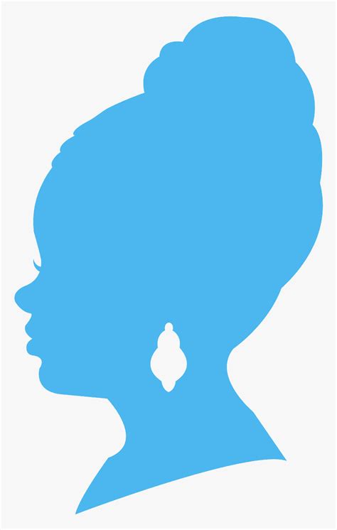 African American Silhouette Png Transparency Girl Woman African