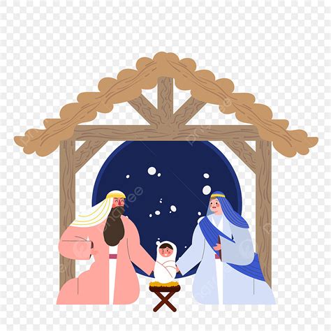 Jesus Nativity Scene Vector Design Images Nativity Scenechristmas Flat