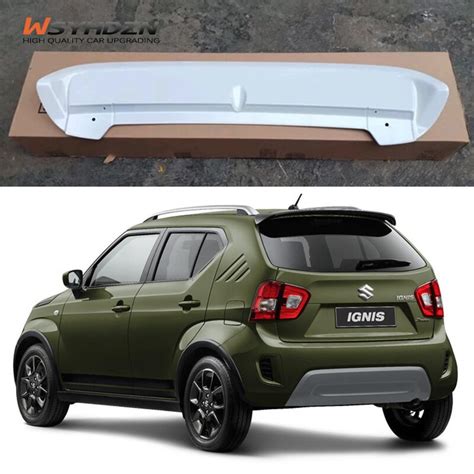 Alerón de techo trasero para SUZUKI Ignis 2016 17 18 19 2020 plástico