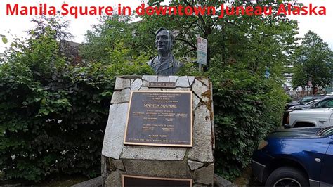 Dr Jose Rizals Bust In Manila Square At Downtown Juneau Alaska Geos