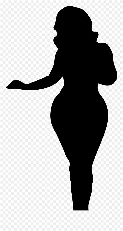 Black Woman Silhouette Clip Art Black Woman Body Silhouette Png